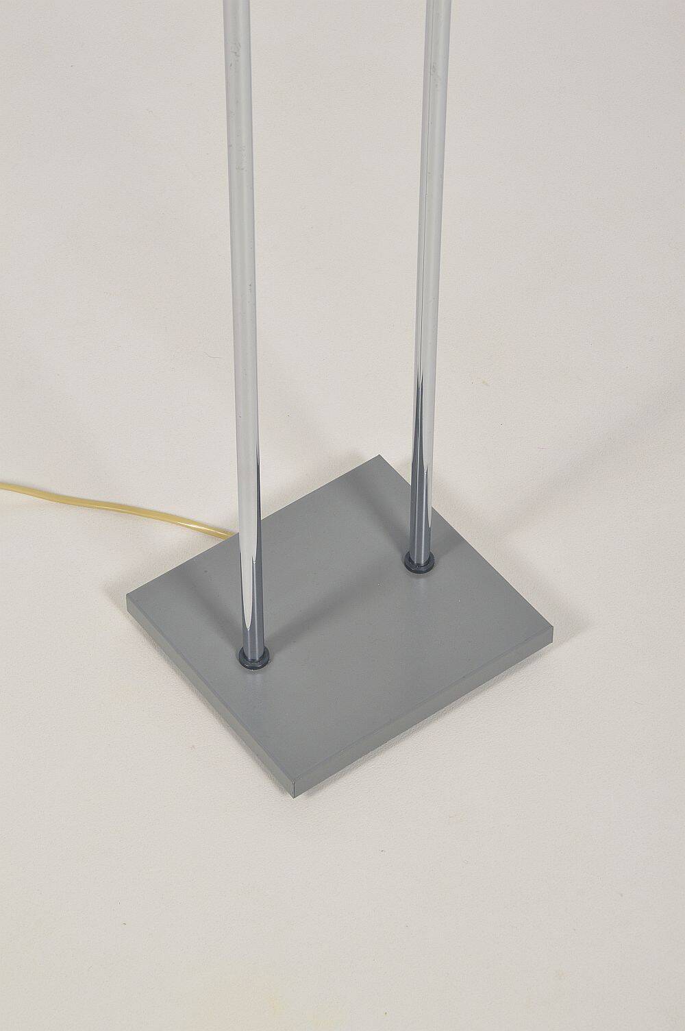 Danish floor lamp 'Trombone' by Jo Hammerborg for Fog & Mørup, 1960s