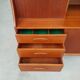 Vtg Mid Century Jentique Teak Highboard Sideboard Danish Scandi Design Retro 60s