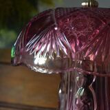 Mushroom lamp in rosaline
