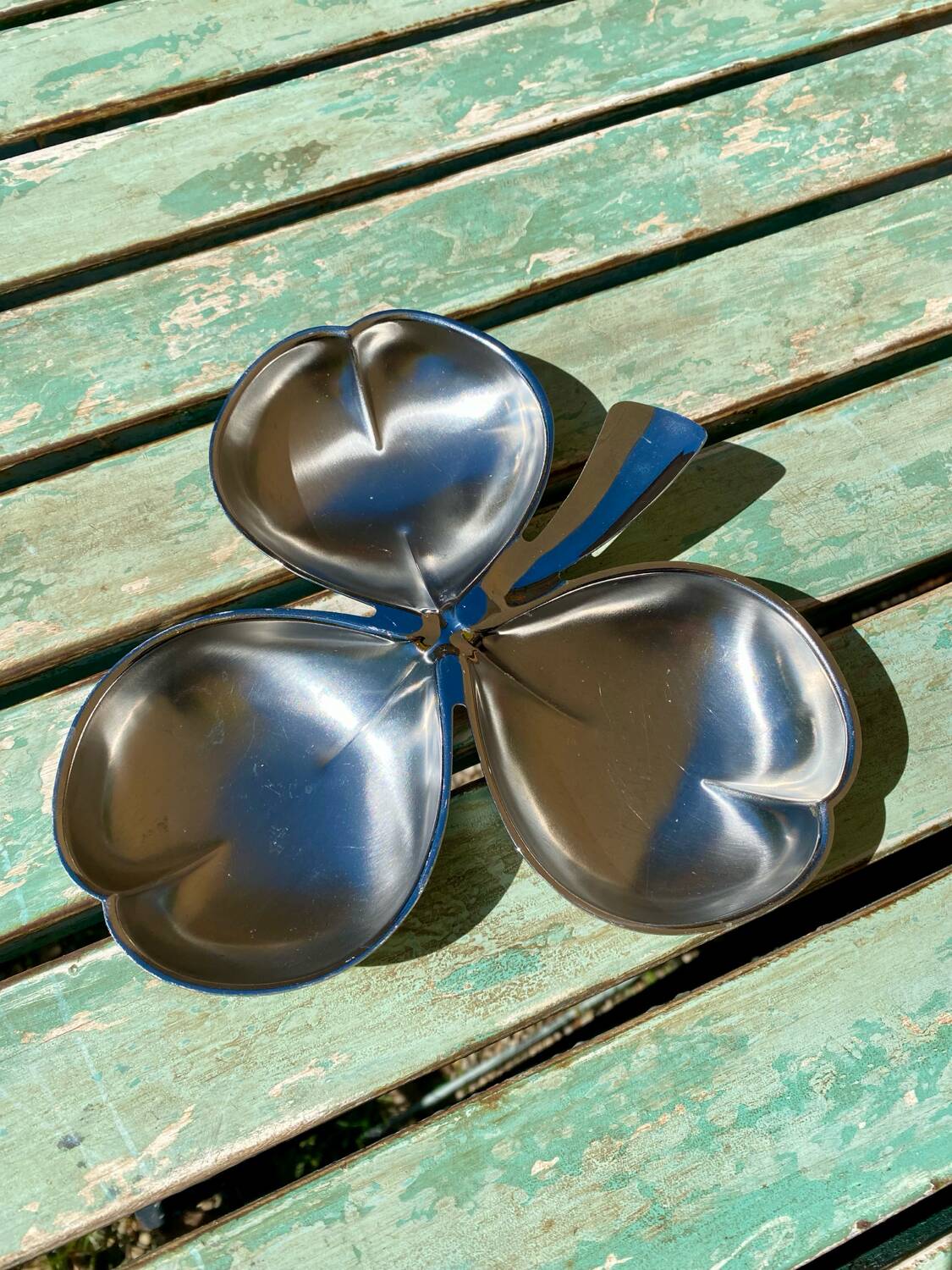 Plat apéro trèfle vintage 70’s