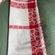 Large tablecloth in vintage damask