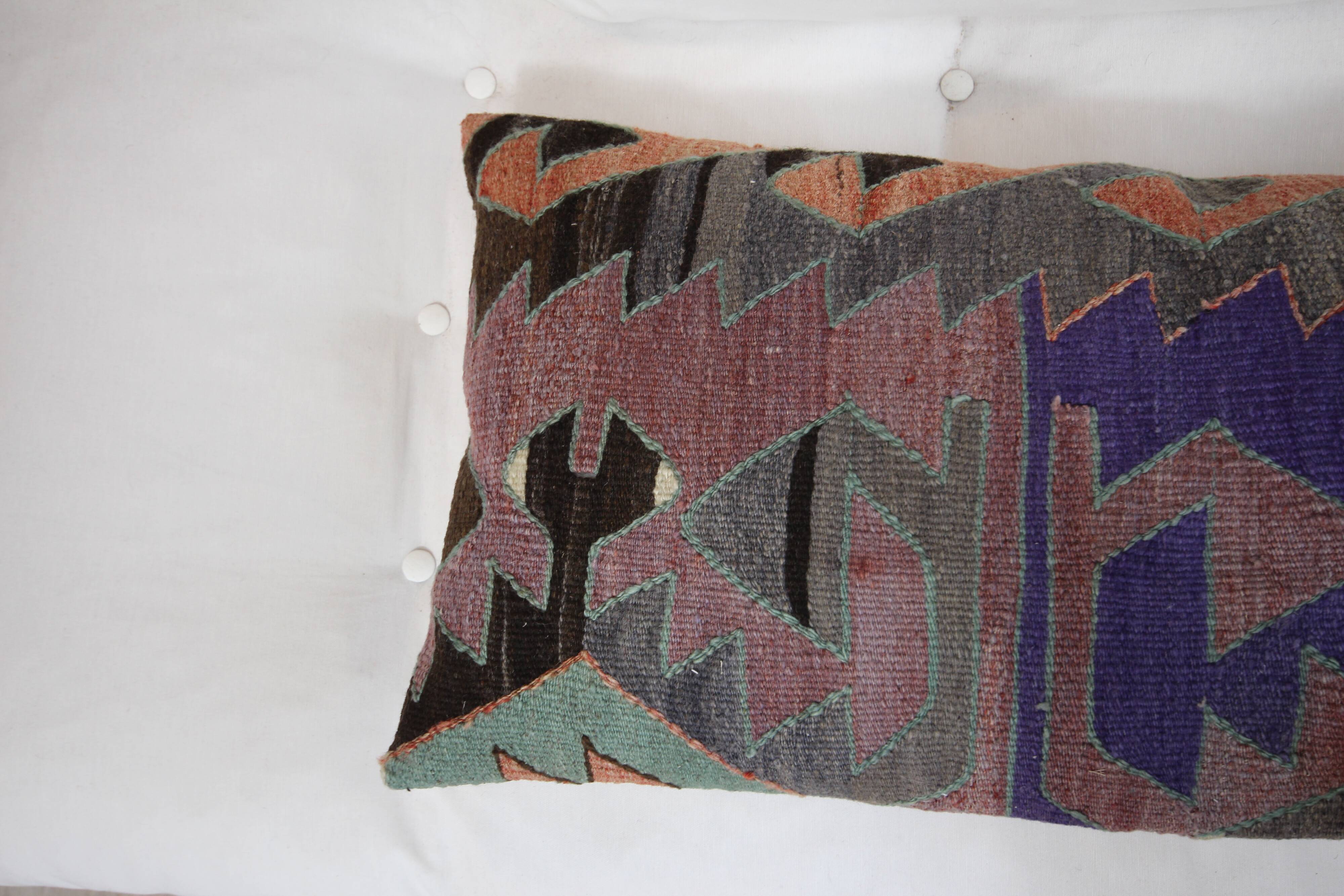Kilim Pillow Covers 40 x 120 cm Lumbar Cushion For Sofa -Decorative Pillow Bedding Decor