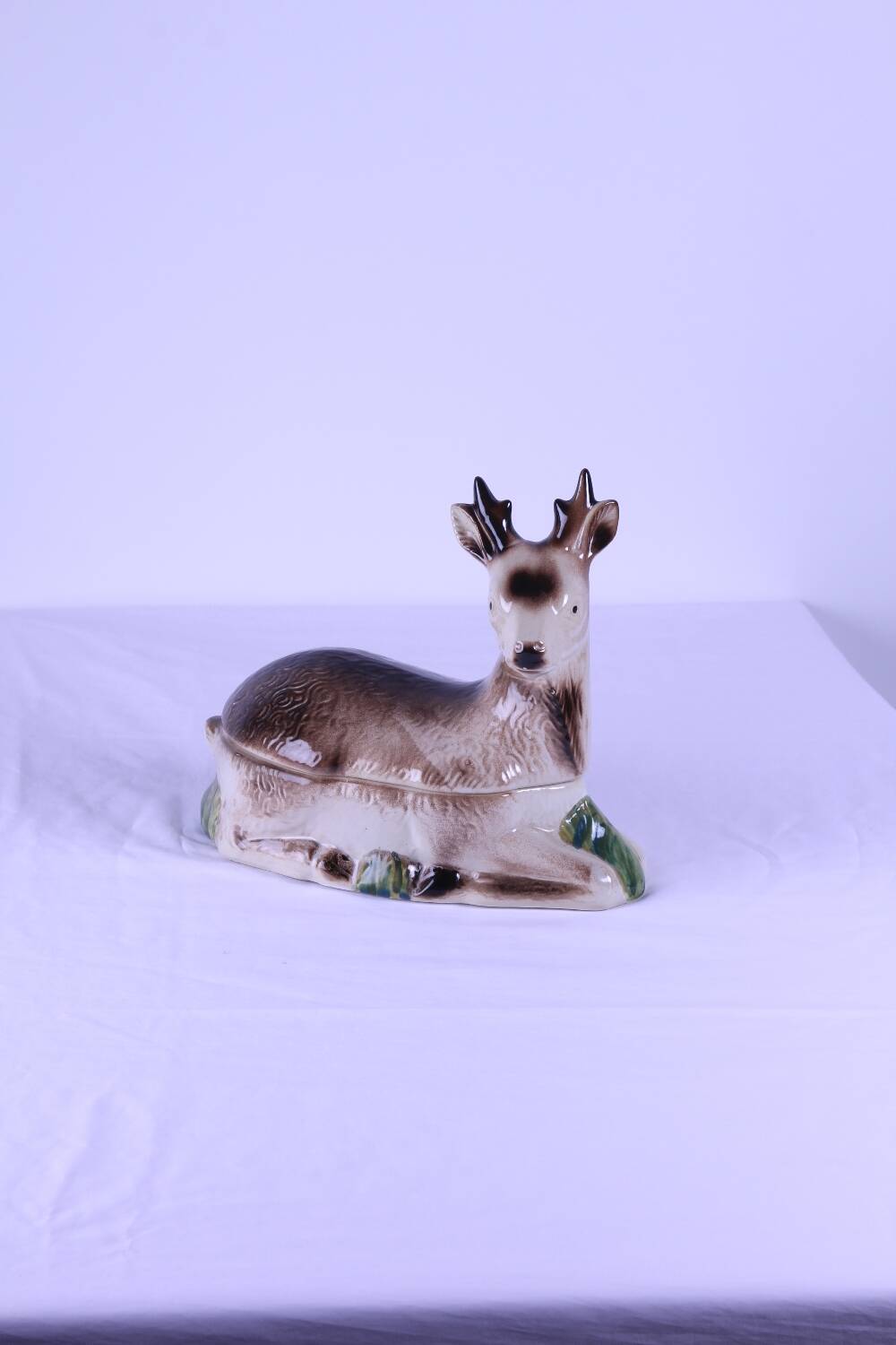 Large zoomorphic venison terrine