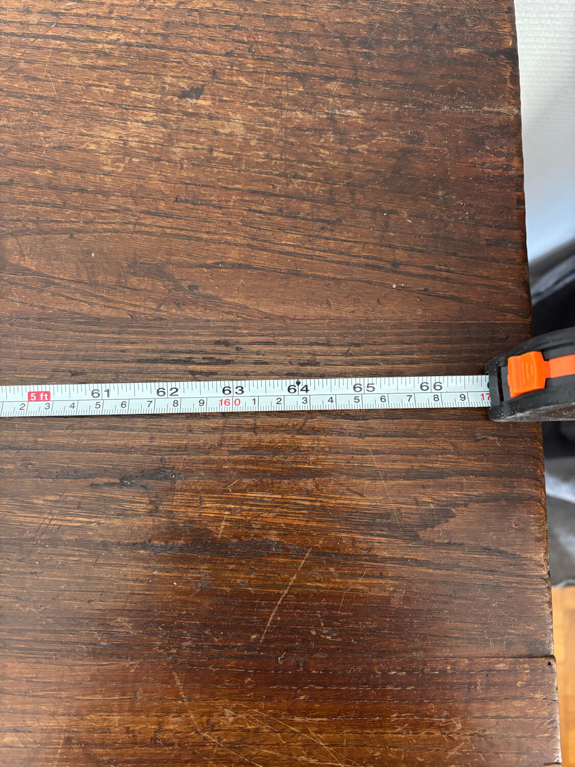 Grand coffre ancien en chêne massif – XIXe – belle patine d’origine