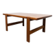 Vintage Danish coffee table in solid teak.