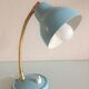 Sky blue / vintage casserole lamp 50s-60s