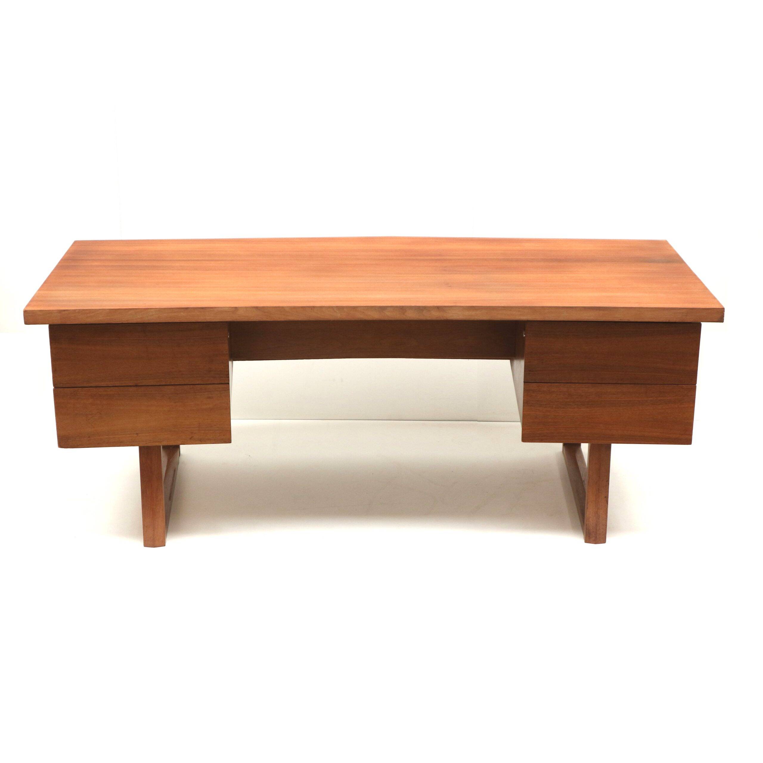 Vintage German design executive desk by Kondor, made in the 1970s