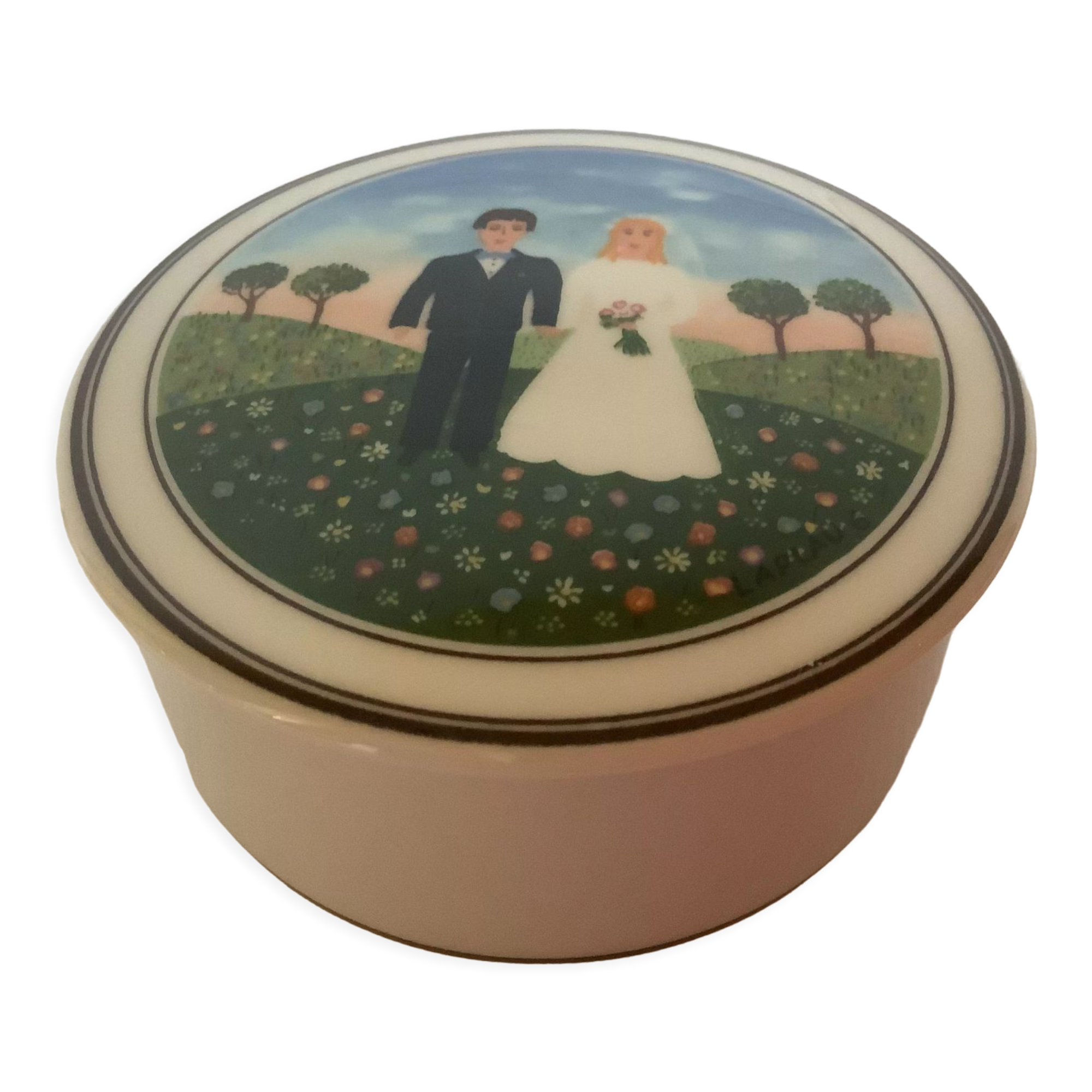 Candy box the naïf bride and groom Villeroy and Boch