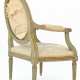Louis XVI-style convertible chair