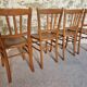 Set of 4 vintage Luterma beech bistro chairs – 1950s