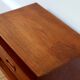 Scandinavian bedside table teak Arne Vodder 1960