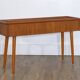 Scandinavian planter in teak and copper 1960