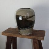 hand-painted ceramic vase