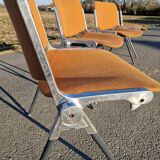 Set of 4 vintage Italian chairs