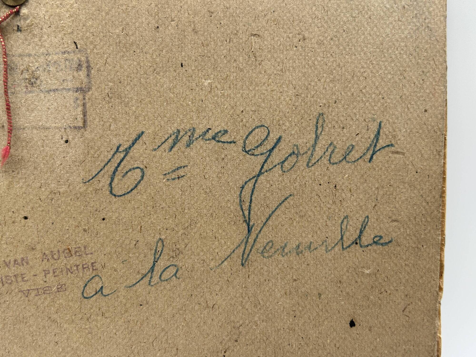 HSP of Emile Van Aubel (1898 - 1988) - Liège school.