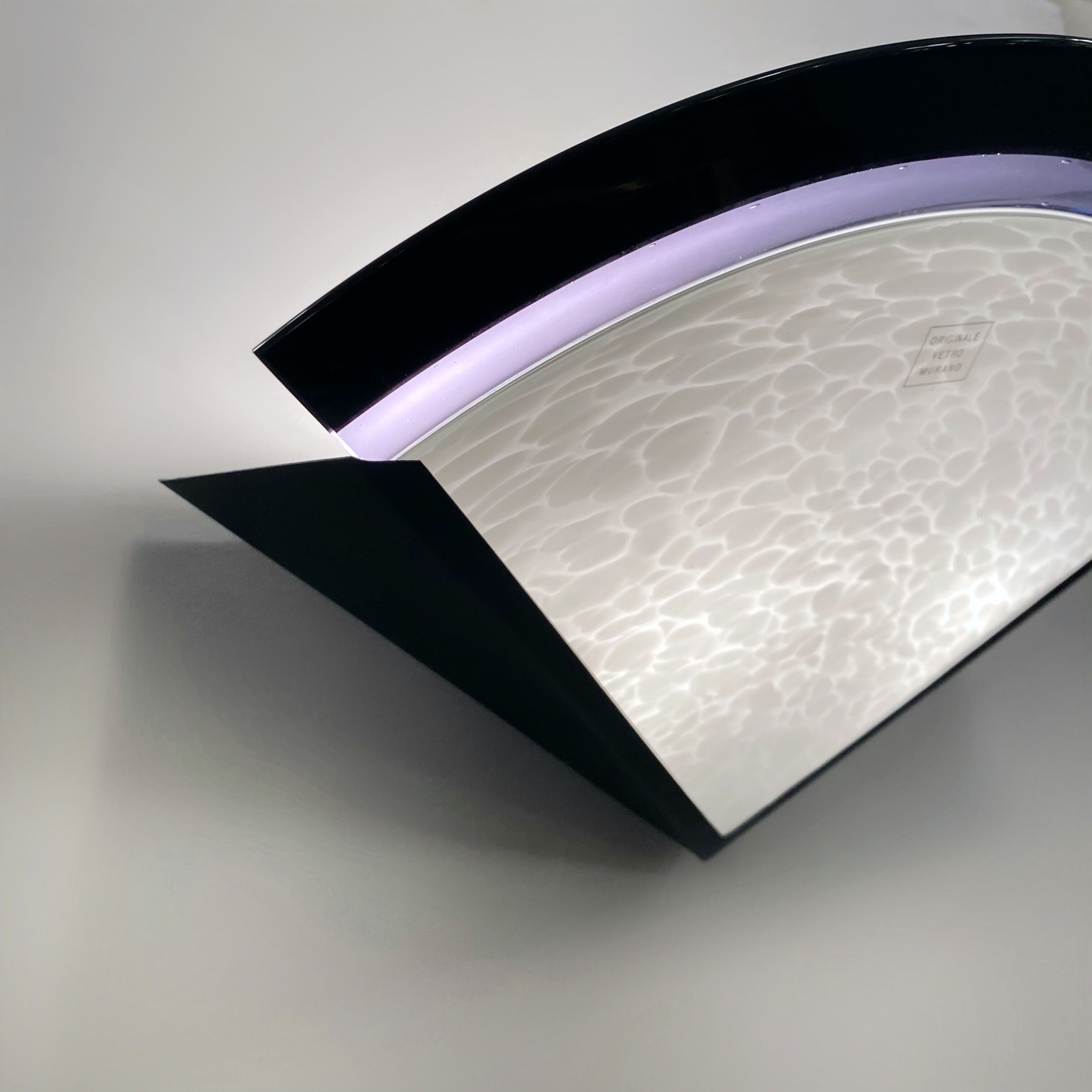 Pair of 1980's Murano sconces