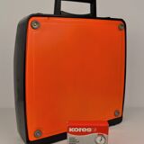 Typewriter Brother 210 orange 1970s