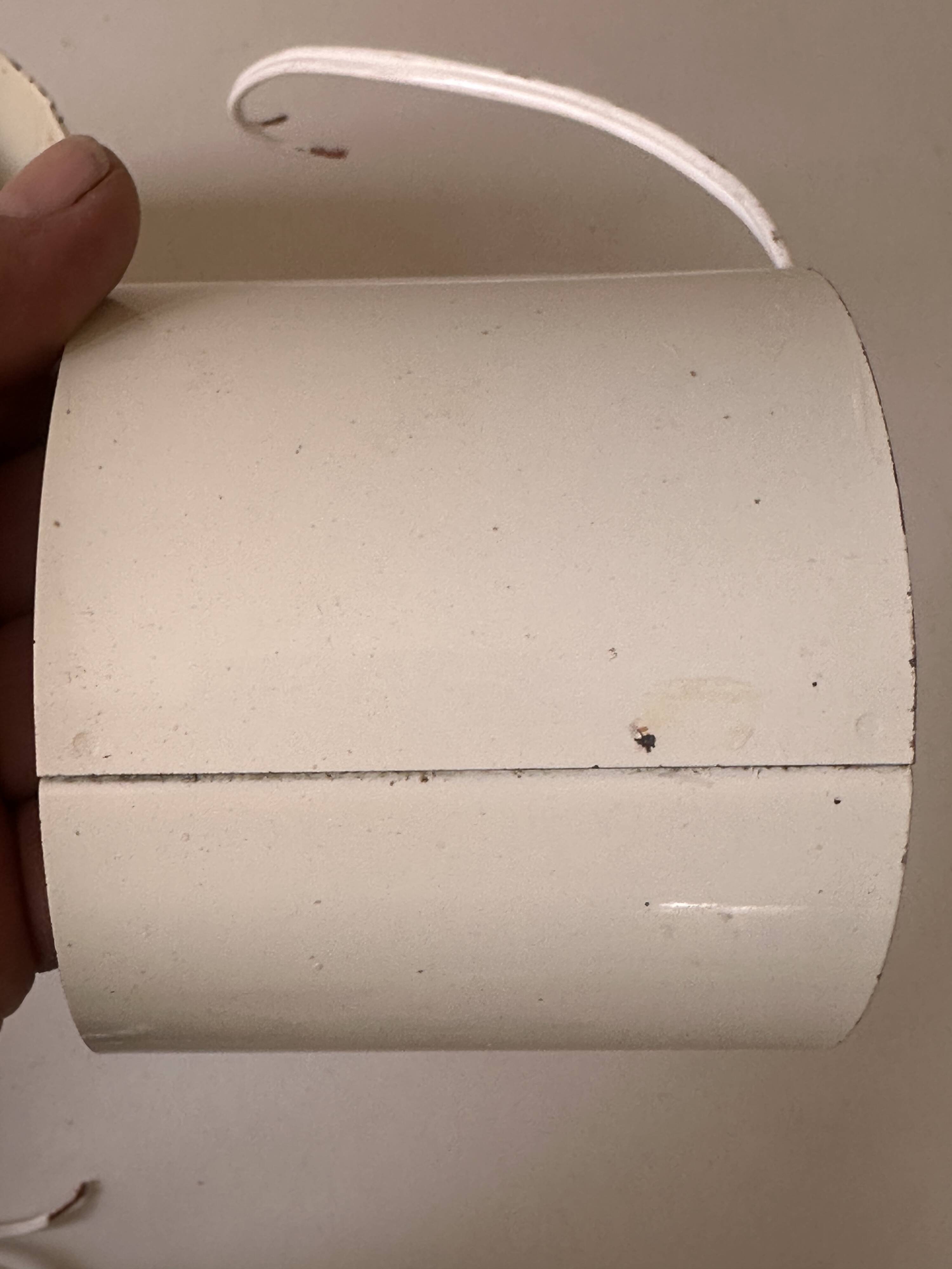 Pair of vintage design spring lamp wall lights from the 70s