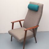 1960s high back armchair resotored