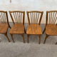 Set of 4 Baumann chairs