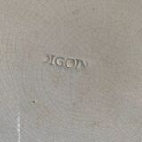 Large round Digoin dish.