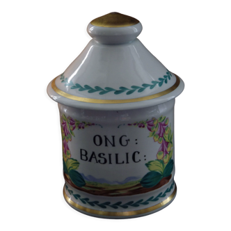 Basil apothecary pot