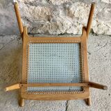 Cane armchair by Michel Ducaroy for SNA Roset - design 1950
