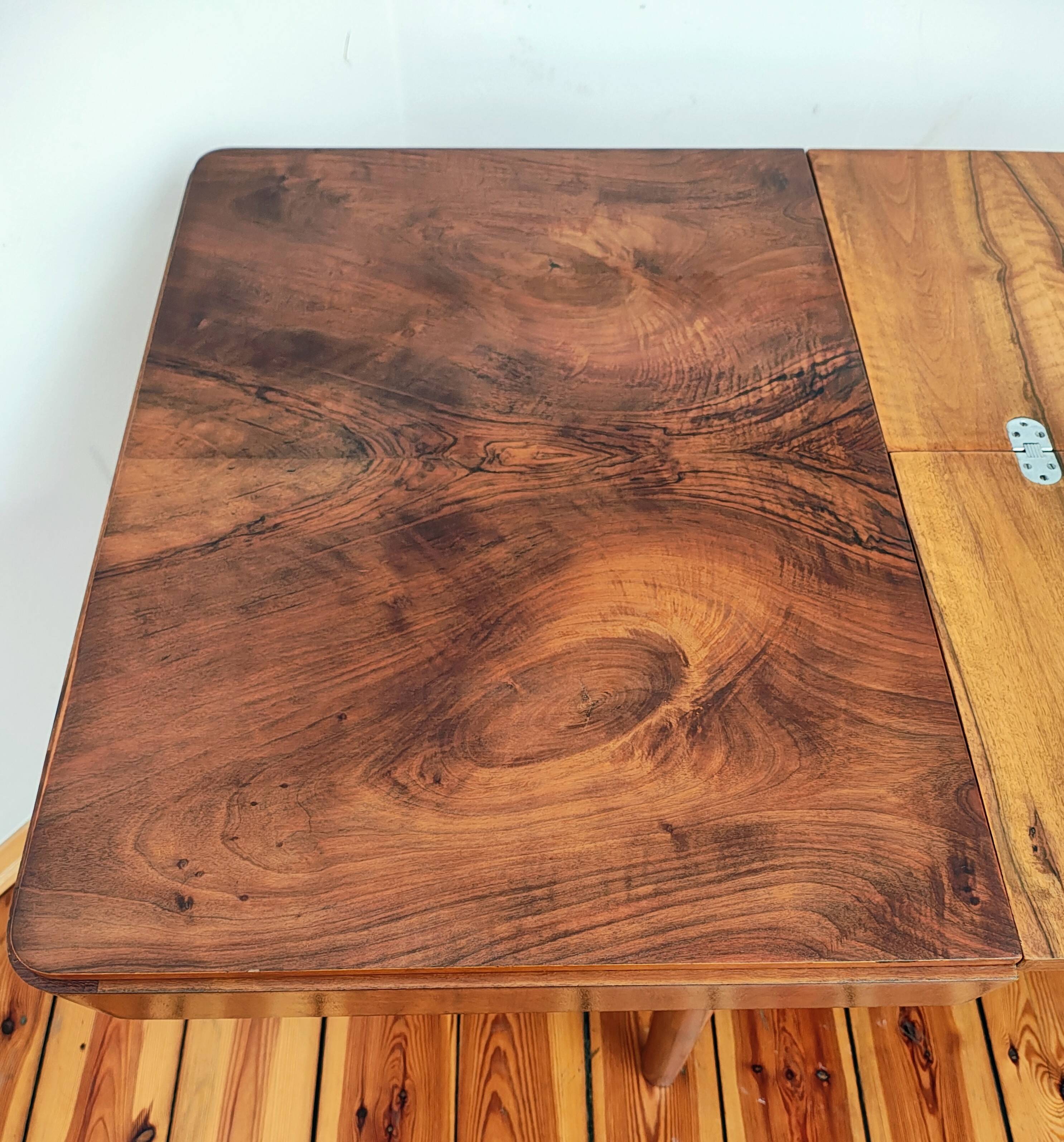 Mid-Century Czech Dining Table by Jindřich Halabala for Up Races, 1950s