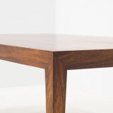 Table basse en palissandre par Severin Hansen pour Haslev Møbelsnedkeri