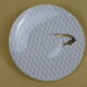 Set of 6 golden dinner plates - Les Poissons d'or - Ateliers Bernardaud