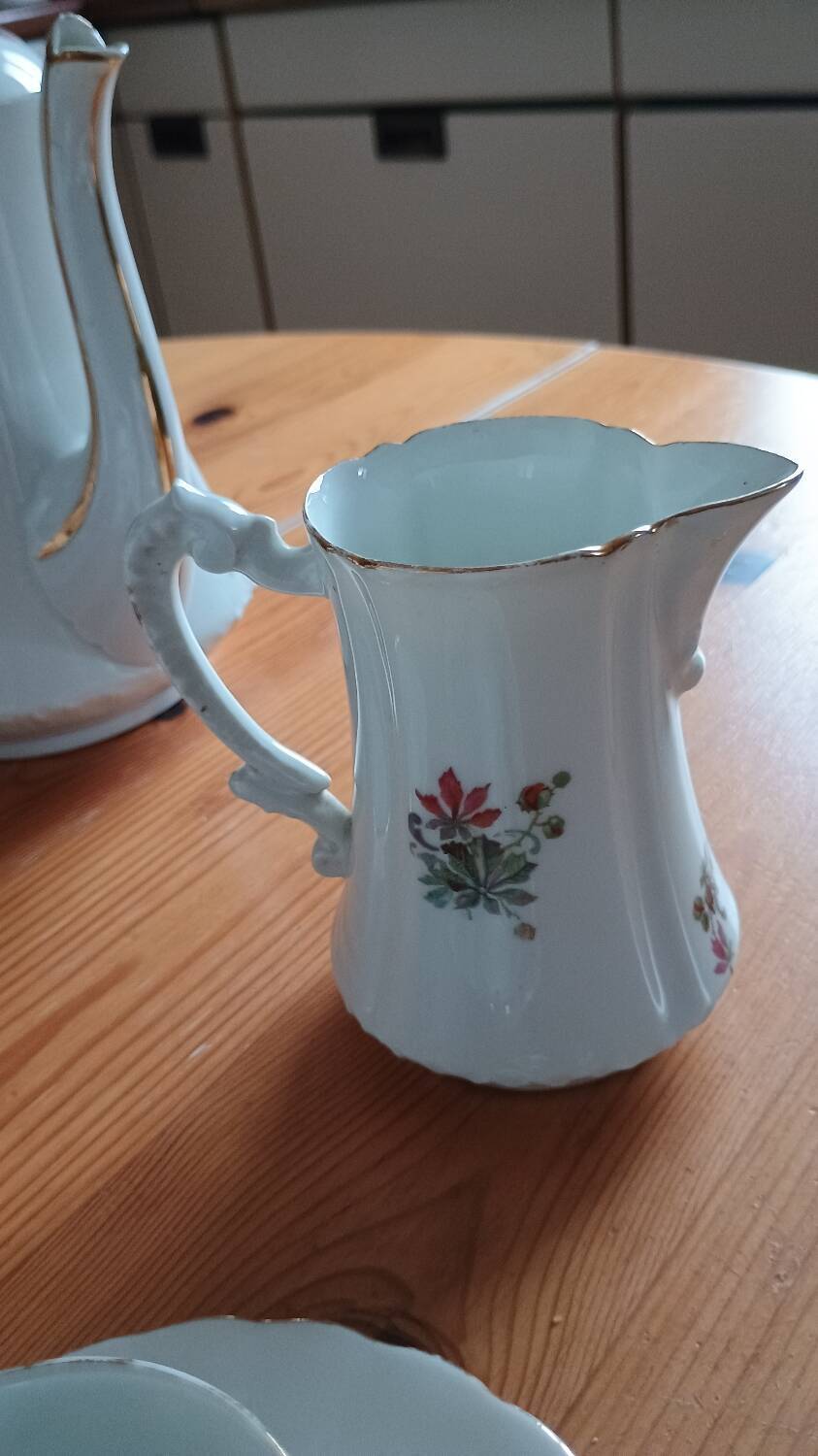 Limoges elite porcelain coffee service