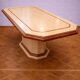 Large marble dining table – Central base