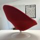 F421 armchair and its ottoman by Pierre Paulin for Artifort