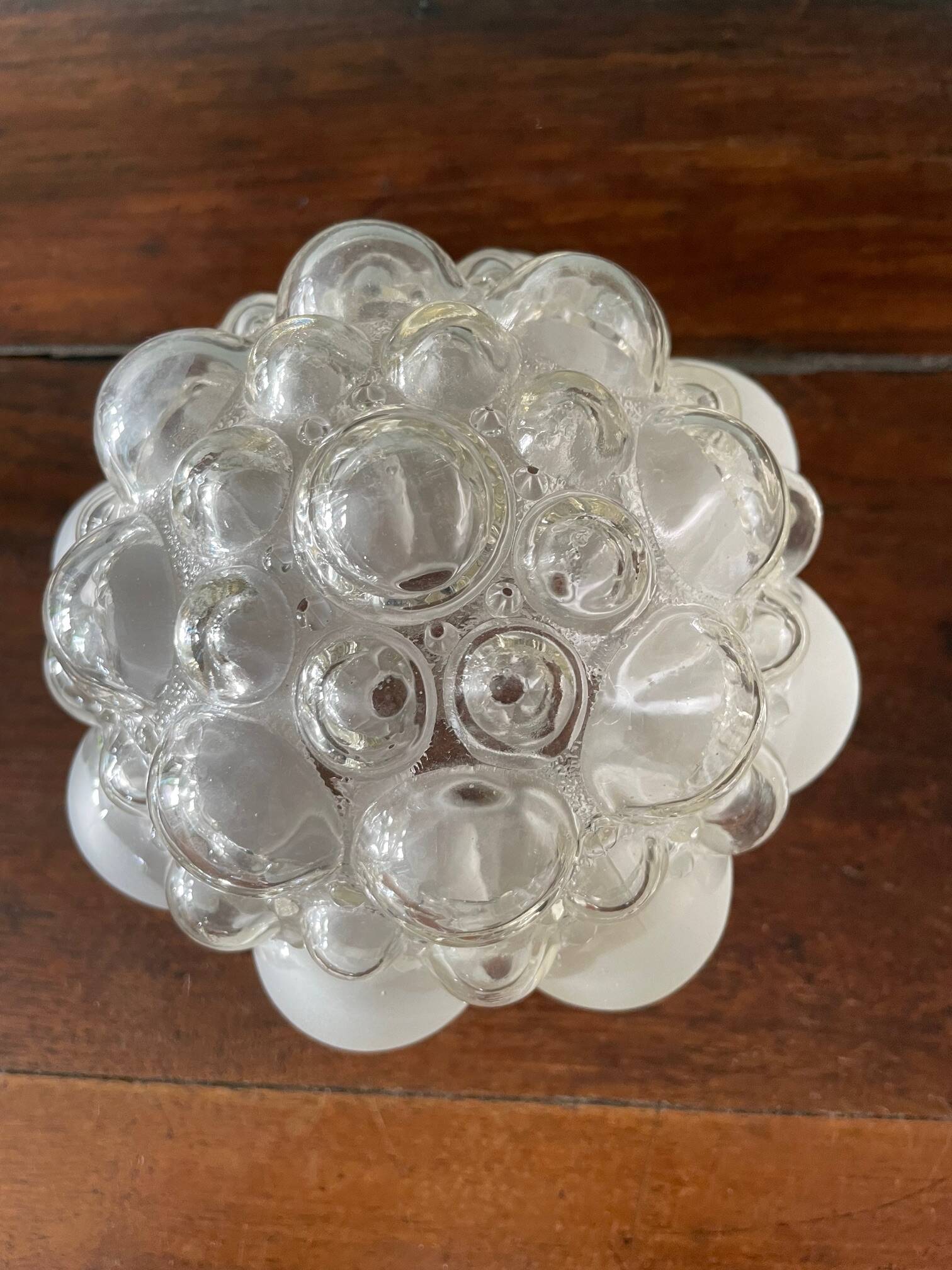 Helena Tynell Bubbles frosted glass globe 60s