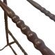 Vintage wooden towel rack / clothing rack