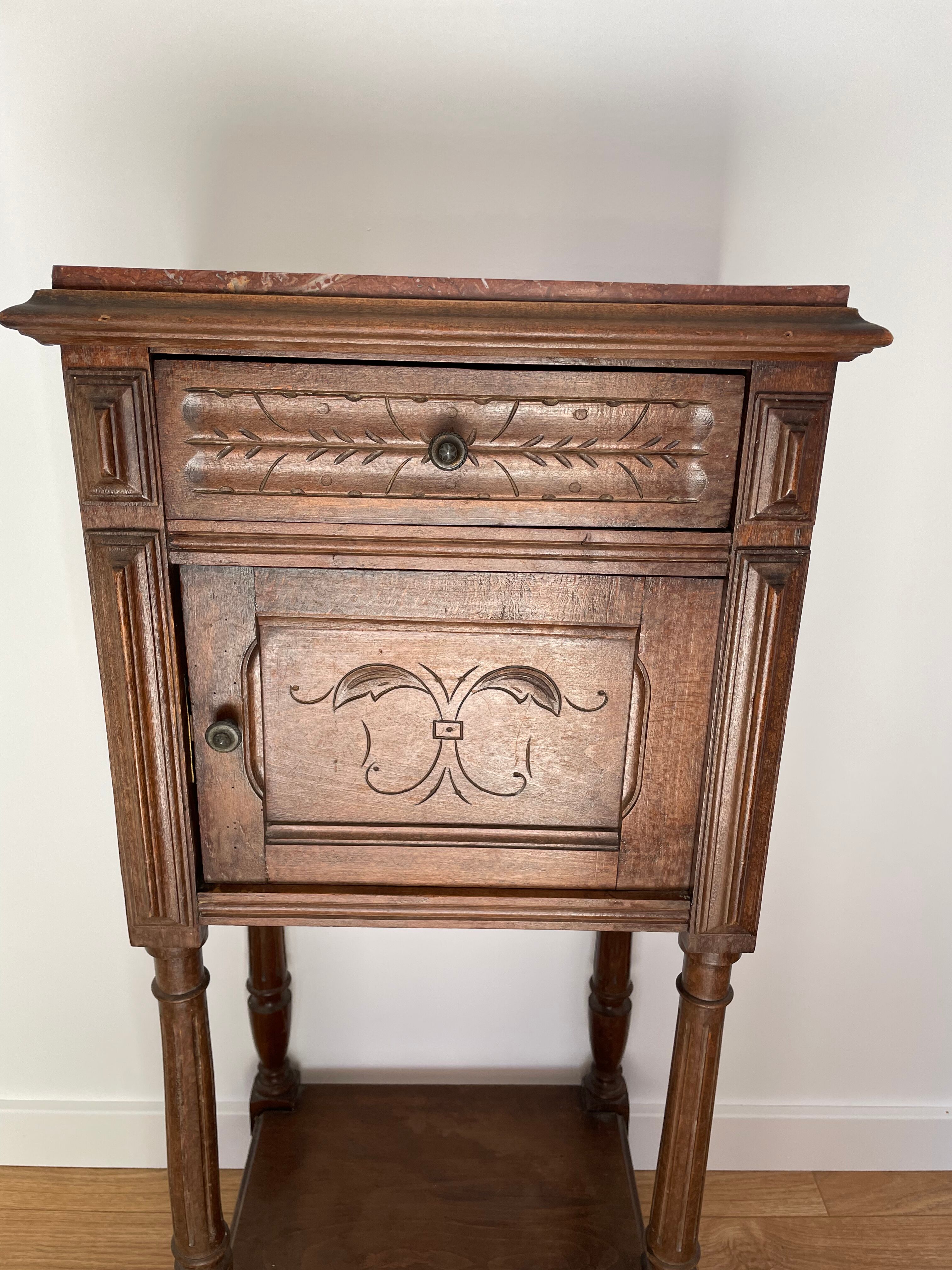 Vintage bedside table