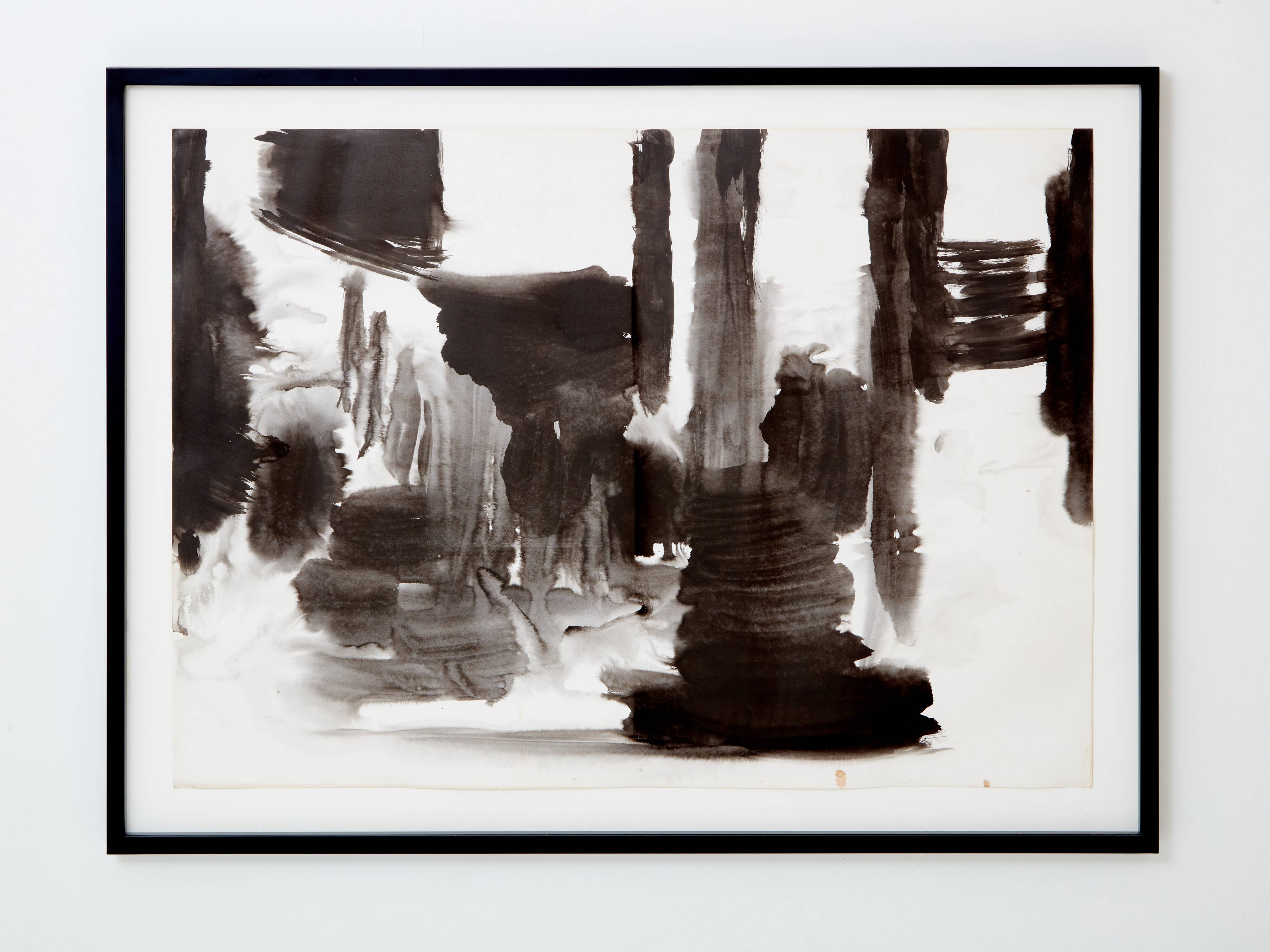 T'ang Haywen diptych ink on paper 1975