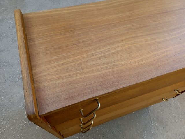 Dresser feet compass vintage 60s renovated