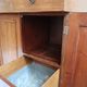 Walnut sideboard, 3 drawers and 3 doors, 1930s.