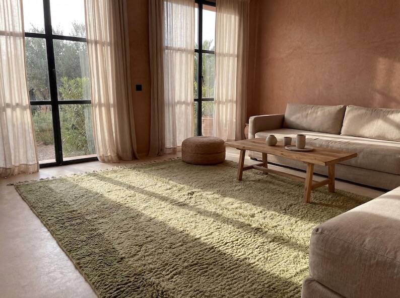 Authentic handmade Beni Ourain Berber rug 150/250 cm
