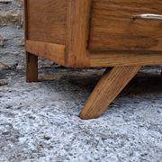 Compass leg chest of drawers