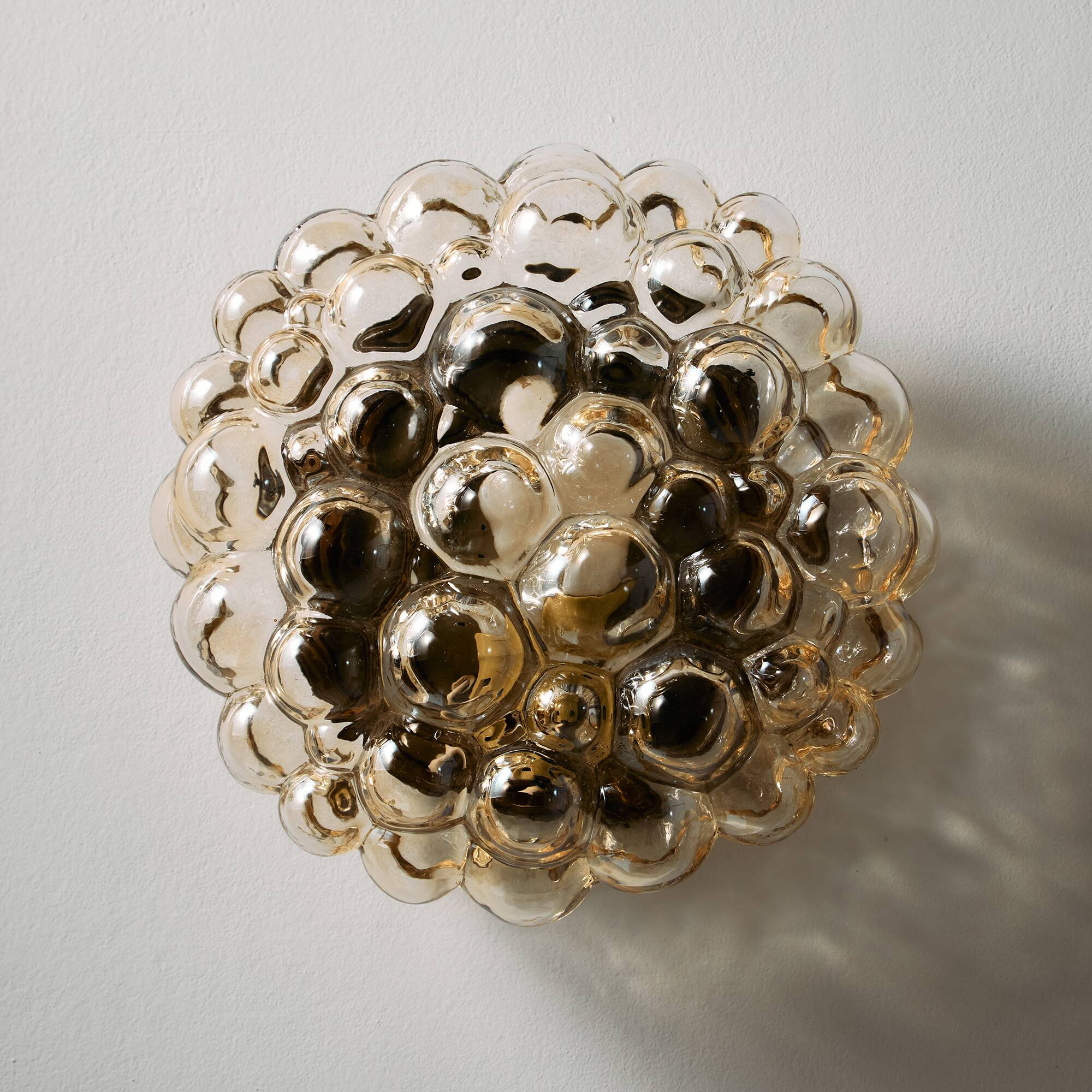 Bubble glass wall light by Helena Tynell for Limburg