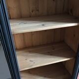 Wooden and black library