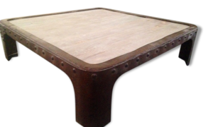 table basse industrielle