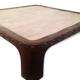 Low industrial metal & wood table