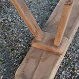 19th century oak farm bench