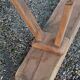 19th century oak farm bench