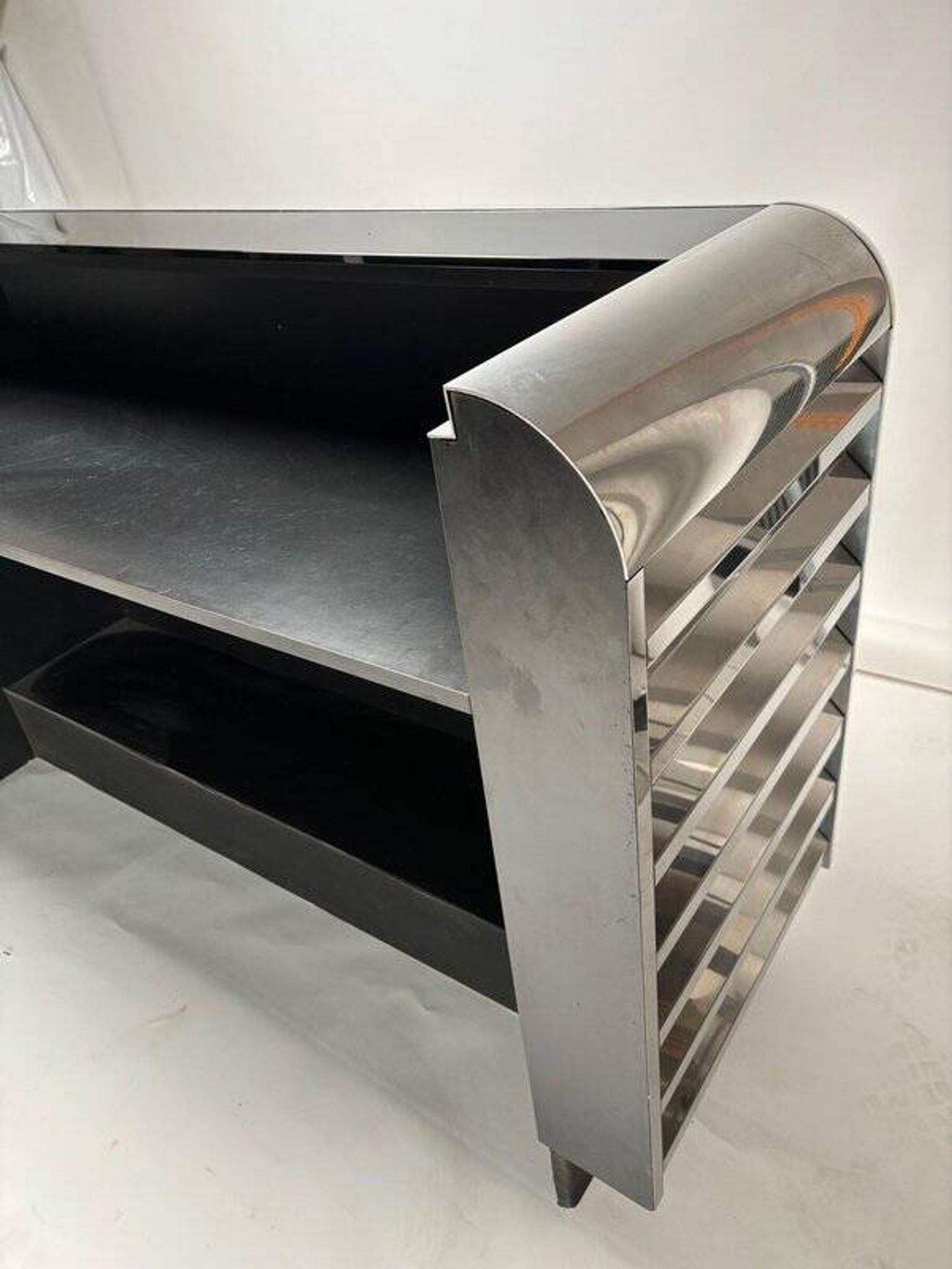 Drybar Counter attributed to Rodney Kinsman for Bieffeplast, Italy, 1990s