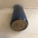 Vase ancien rouleau en grès bleu
