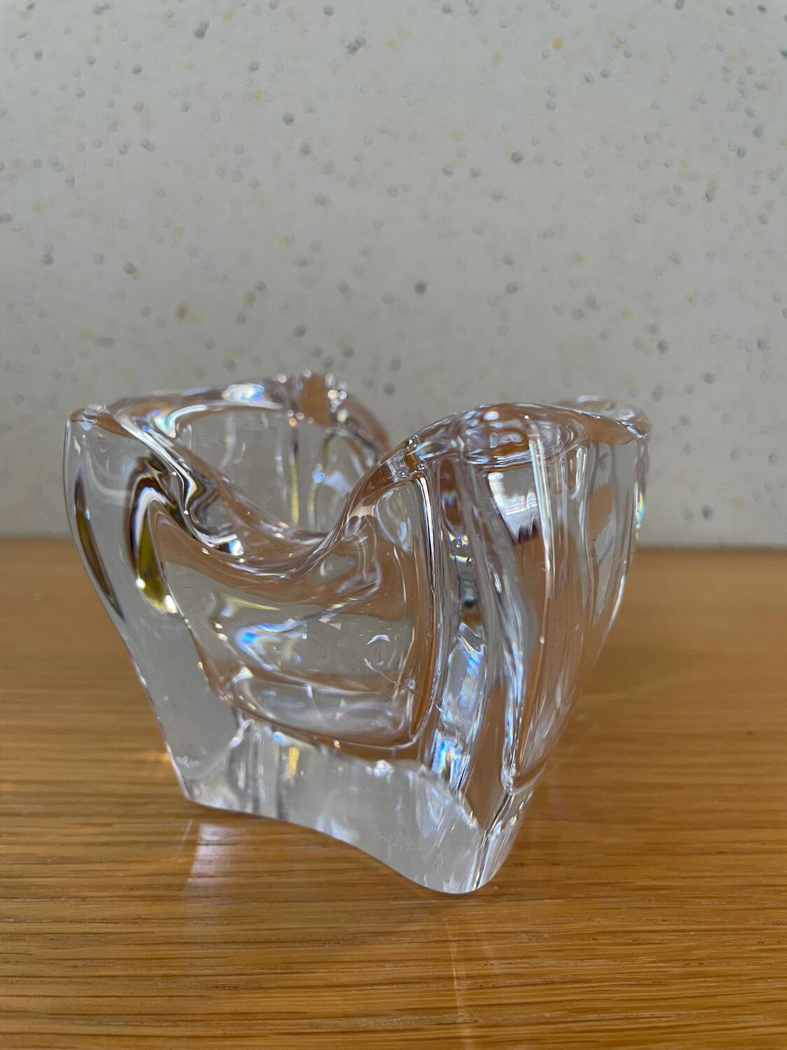 Cendrier ou vide-poche en Cristal de Bayel